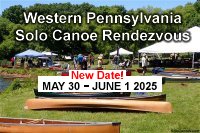 2025 Western PA Solo Canoe Rendezvous